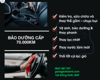 Bảo dưỡng xe cấp 70.000 km tại Gara ô tô Thái Sơn BMT – Dịch vụ chuẩn hãng, uy tín tại Buôn Ma Thuột