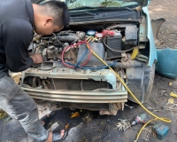 Dịch vụ vệ sinh bảo dưỡng điều hòa ô tô BMT