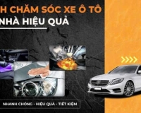 Kinh nghiệm chăm sóc xe tại nhà đúng cách, tiết kiệm chi phí